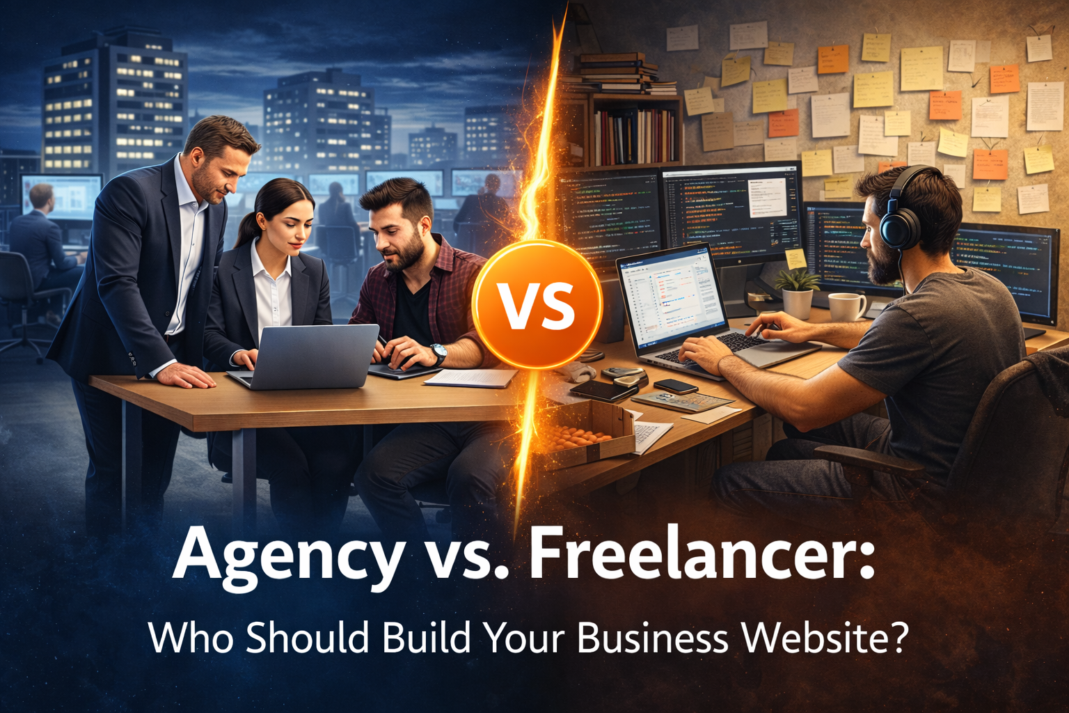 Agency vs Freelancer for Website Development